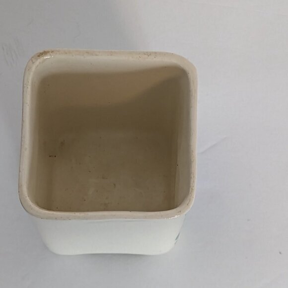 Vintage Ditmar Urbach Spice Jar Czechoslovakia Hand Paint Lid Container Ceramics - Picture 6 of 10